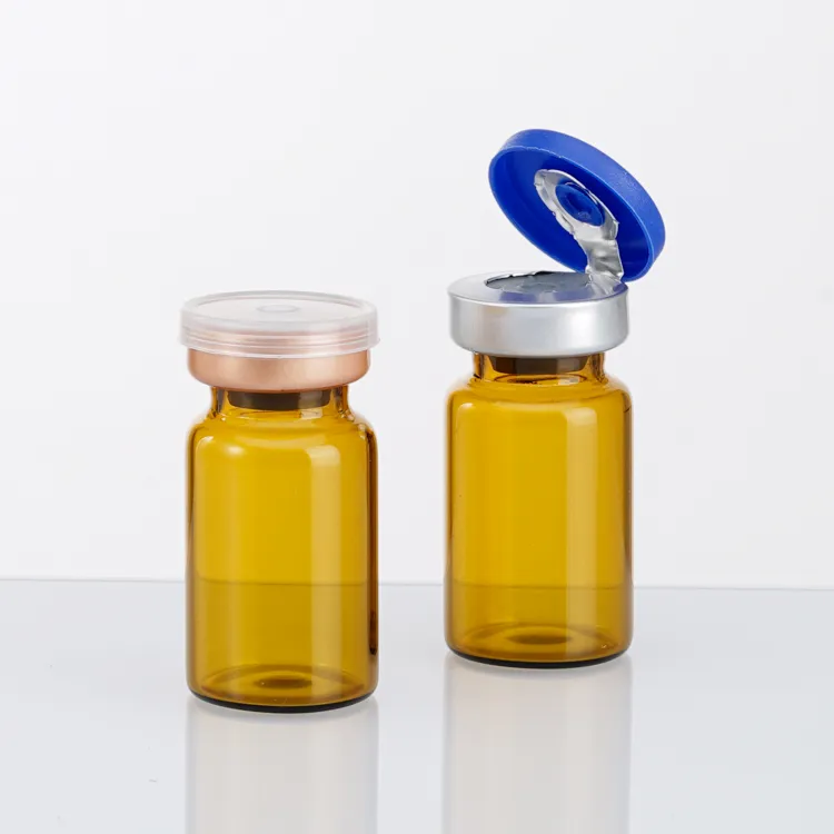 בקבוקונים רפואיים מזכוכית